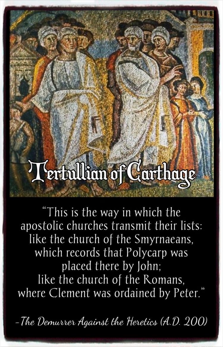 Tertullian of Carthage