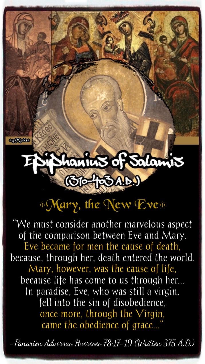 Church Father Epiphanius of Salamis The 4 Marks