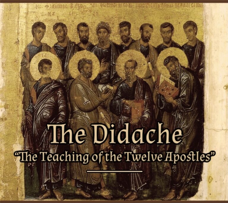 The Didache (Full Text) The 4 Marks